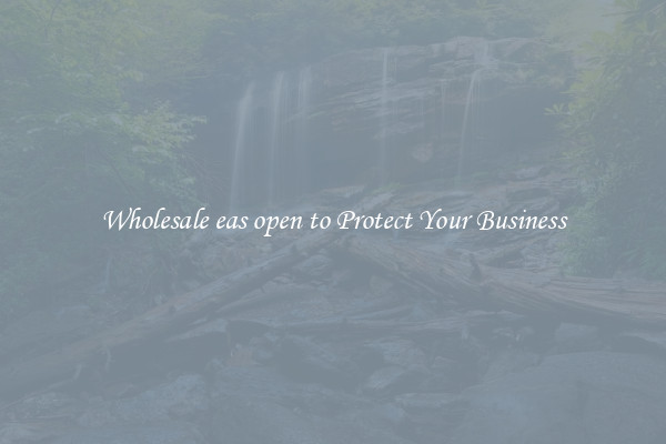 Wholesale eas open to Protect Your Business