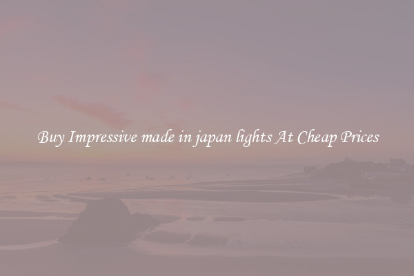 Buy Impressive made in japan lights At Cheap Prices