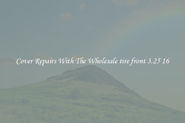  Cover Repairs With The Wholesale tire front 3.25 16 